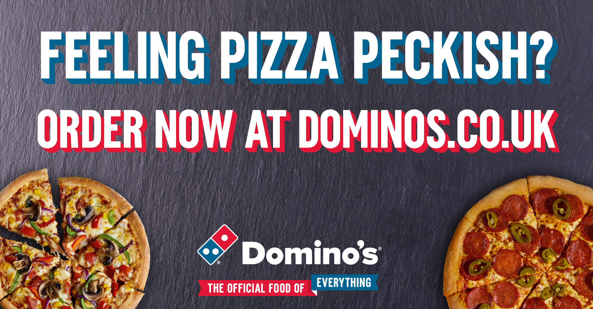 Dominos Promotional Banner